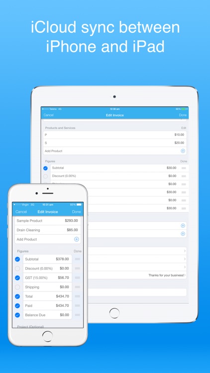 Job estimate maker - Create & send PDF estimates