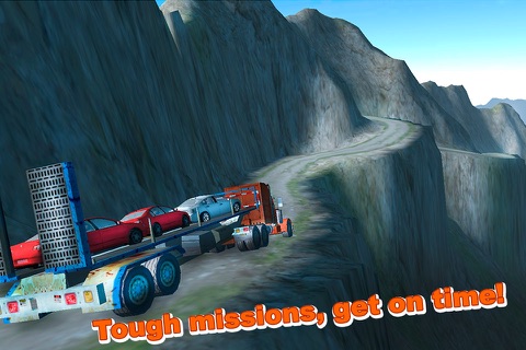 Car Transporter Offroad Driver 3D screenshot 3