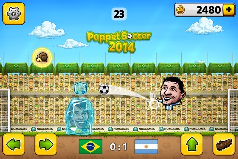 Puppet Soccer 2014 - Football championship in big head Marionette Worldのおすすめ画像2