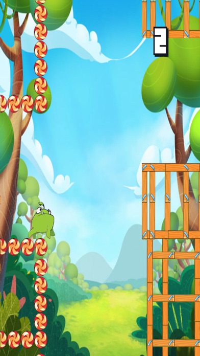 Screenshot #3 pour Happy Flip Cut : The Diving RoPe WheEls Game