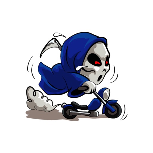 Grim Reaper - Halloween stickers for iMessage icon