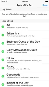 Quote of the Day - Famous, Inspiring, and Memorable Quotes Every Day! screenshot #3 for iPhone