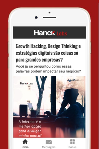 Hanck Labs - Insights de Marketing e Inovação screenshot 2
