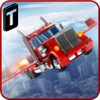 Modern Flying Truck Sim 3D