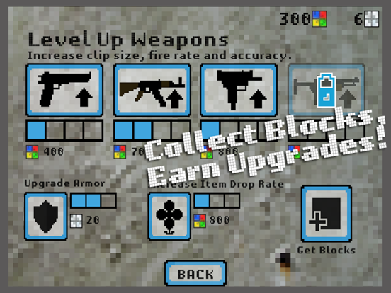 Block Gun 3D - Free Pixel Style FPS Survival Shooter iPad app afbeelding 5