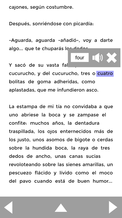 Screenshot #1 pour Read Spanish