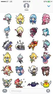 summoners war stickers iphone screenshot 2