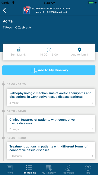 EVC - European Vascular Course screenshot 2