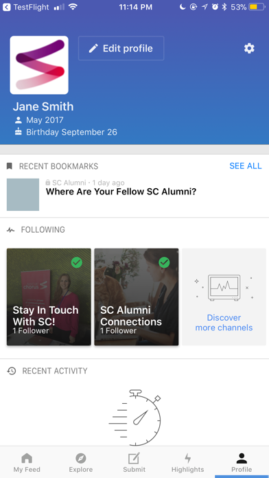 SC Alumni screenshot 4