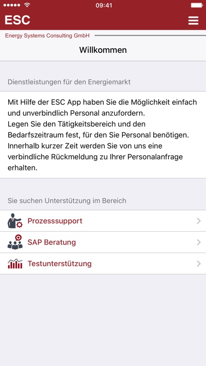 ESC Dienstleistungen für den Energiemarkt