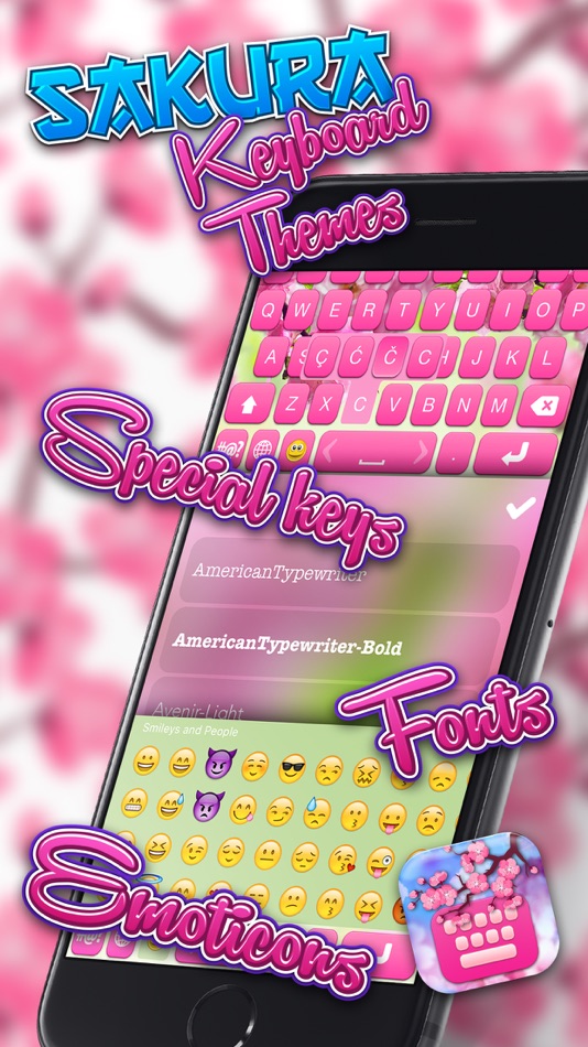Sakura Keyboard Themes - 1.0 - (iOS)