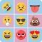 Tag text messages with your Emojis in a Tic Tac Toe board game against your friends or versus our AIs