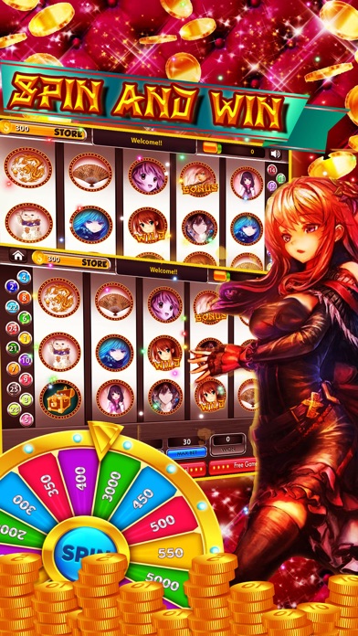 Screenshot #2 pour Anime Slots Free Casino 777 Slot Machines HD Games