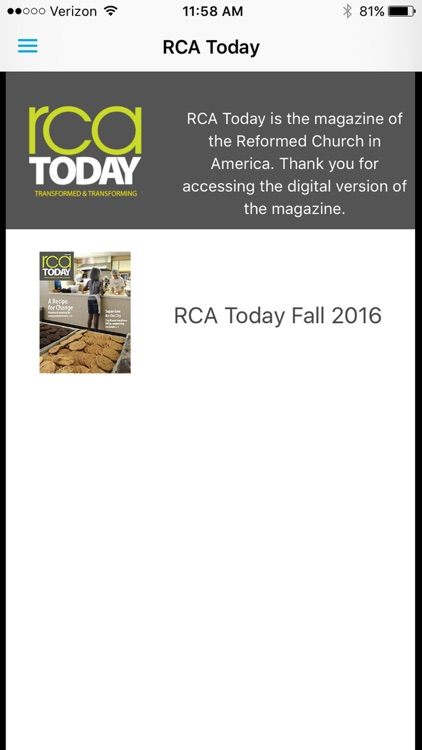 RCA Today