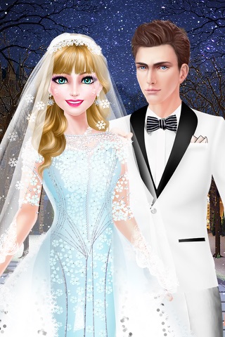 Snow Wedding Day - Girls Salon screenshot 2