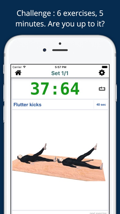 Screenshot #2 pour Abs Challenge Workout Free - Build muscles