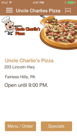 Uncle Charlie's Pizza PA(圖1)-速報App