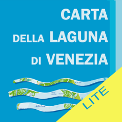 Carta Nautica della Laguna di Venezia Lite