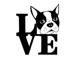 Over 40 wonderful and elegant Boston Terrier stickers for iMessage