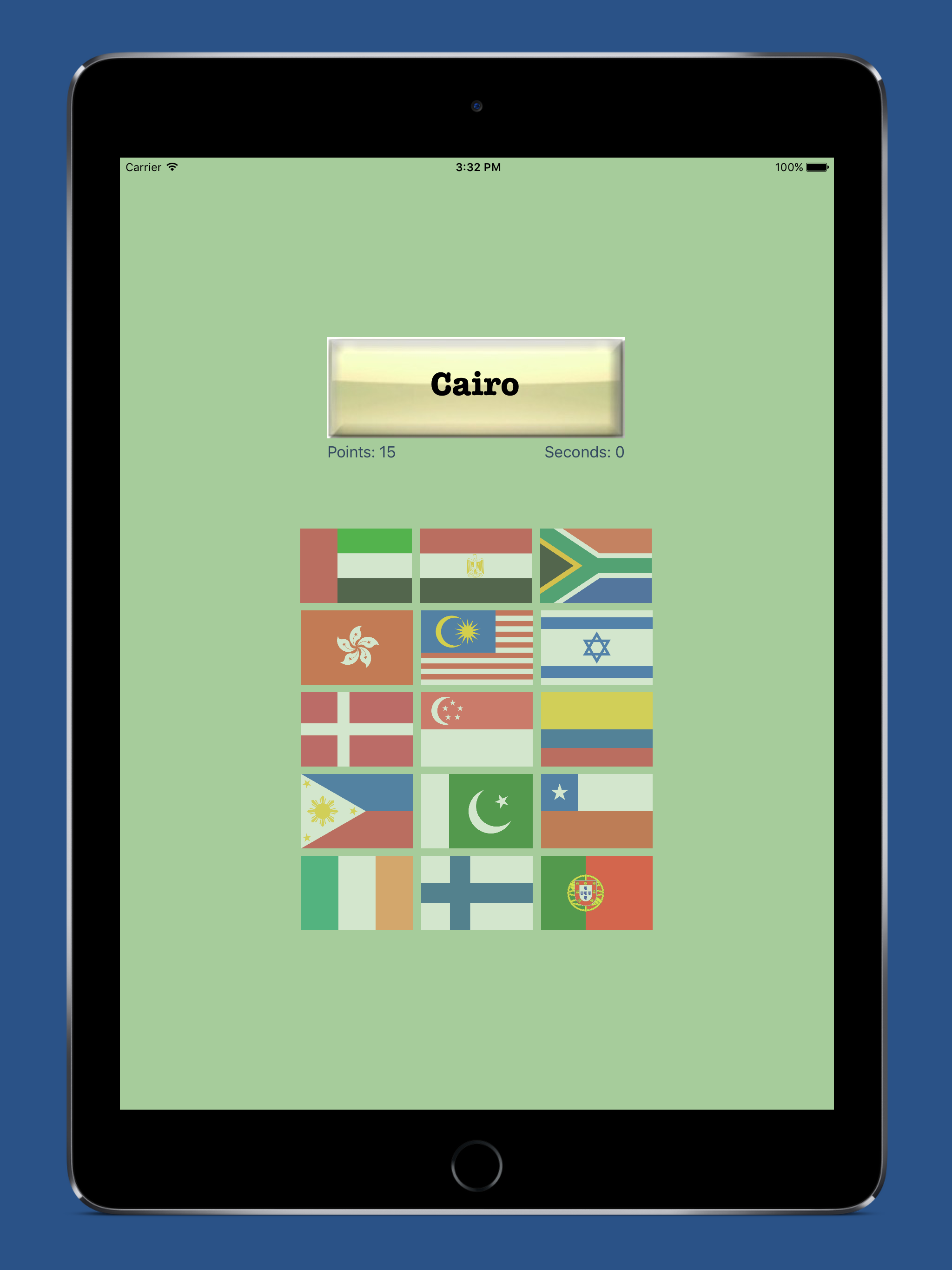 World Capitals Game