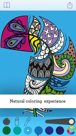 Game screenshot Contour Color - Coloring App apk