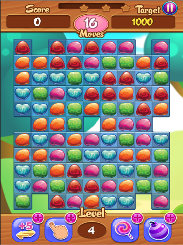 Screenshot #4 pour Sweet Candy Fruit Jelly Blast : Match 3 Free Game