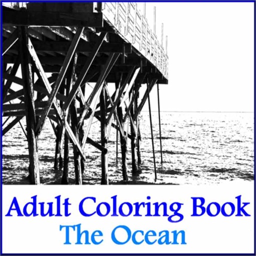 Adult Coloring Book - The Ocean Airbrush
