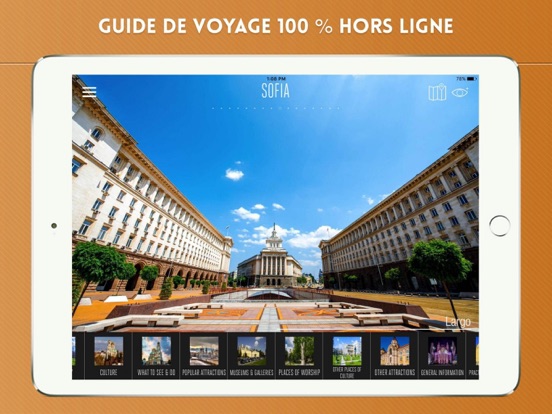 Screenshot #4 pour Sofia Guide de Voyage avec Cartes Offline