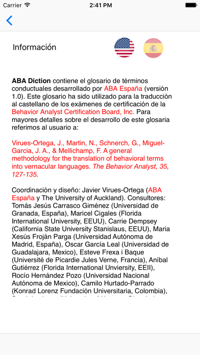 Screenshot #2 pour ABA Diction