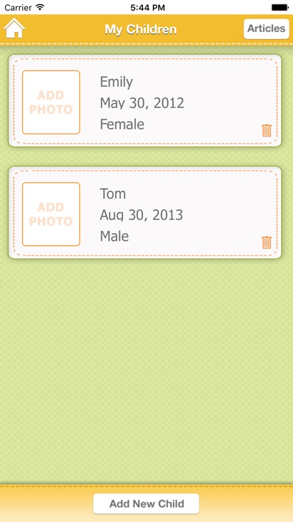 Child Health Tracker From HealthyChildren.org