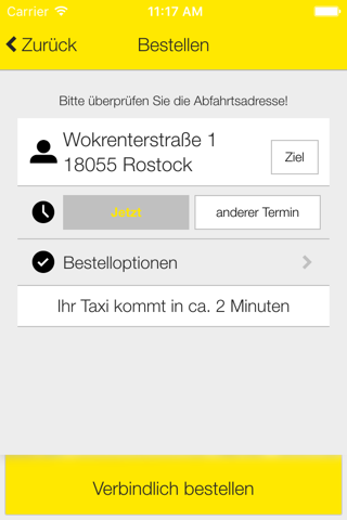 Hanse Taxi Rostock screenshot 2