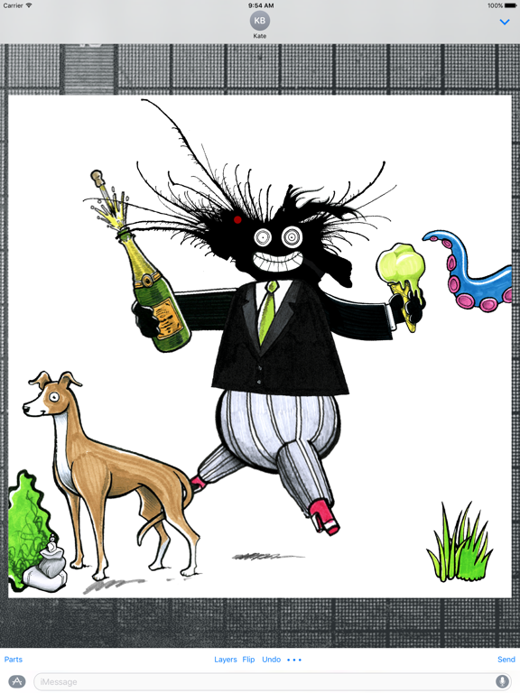 Screenshot #4 pour Daily Monster® Messages