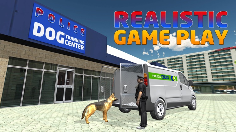 Police Dog Transporter Truck – Drive minivan & transport dogs in this simulator game screenshot-3