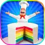 Rainbow Cake Maker - Cooking Rainbow Birthday Cake