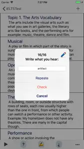 IELTS Test Listening Offline screenshot #6 for iPhone