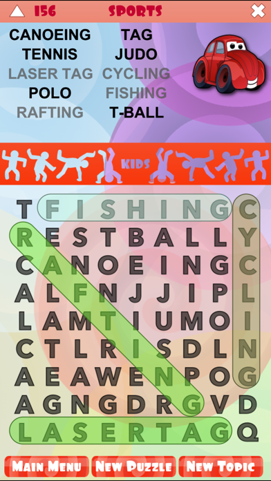 WordSearch Kids screenshot1