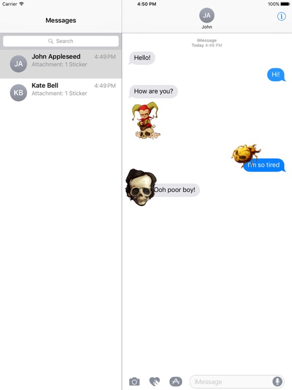 Screenshot #4 pour Poe Stickers