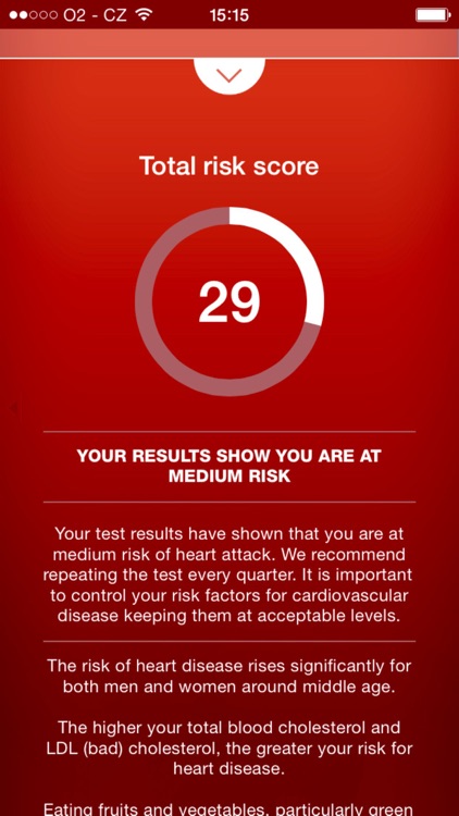 Heart Test - risk calculator of heart attack