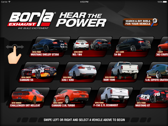 Hear the Power iPad screenshot 1 - Entertainment app