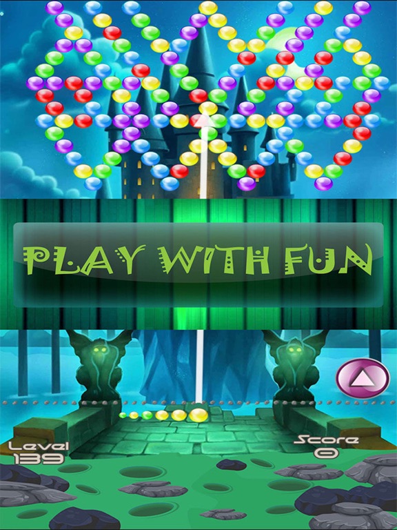 Bubble Shooter : Take aim to disintegrate 3 buble