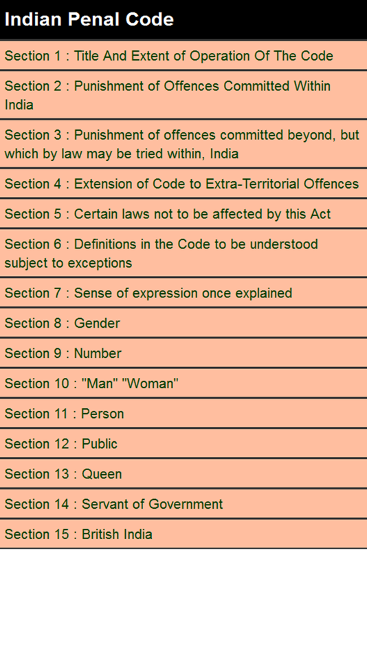 #1. IPC Indian Penal Code (iOS) 由: rahul baweja