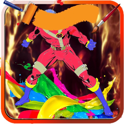 Coloring Page For Kids Game cyclops Version iOS App