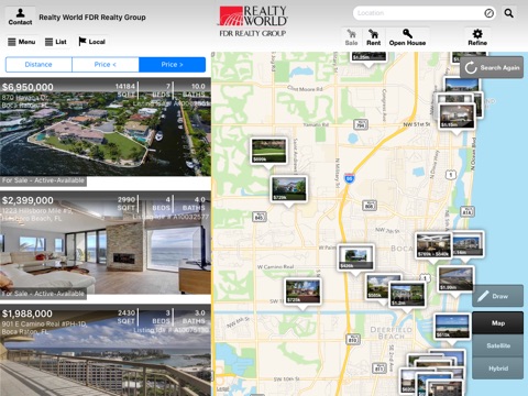 Realty World FDR Realty Group for iPad screenshot 2