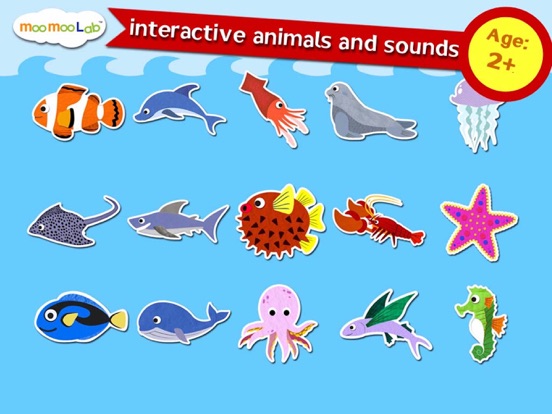 Screenshot #6 pour Animaux Marins - Jeux, Activités pour Enfants