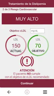 lipidapp iphone capturas de pantalla 3