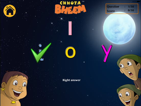 Screenshot #6 pour Words and Alphabets Game with Bheem