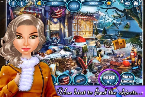Power of Blizzard - Hidden Objects game for kids and adults screenshot 3