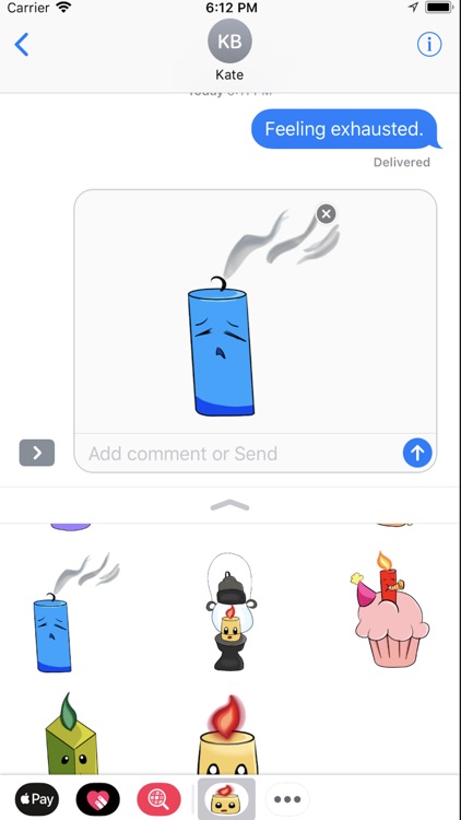 Candle Stickers screenshot-4