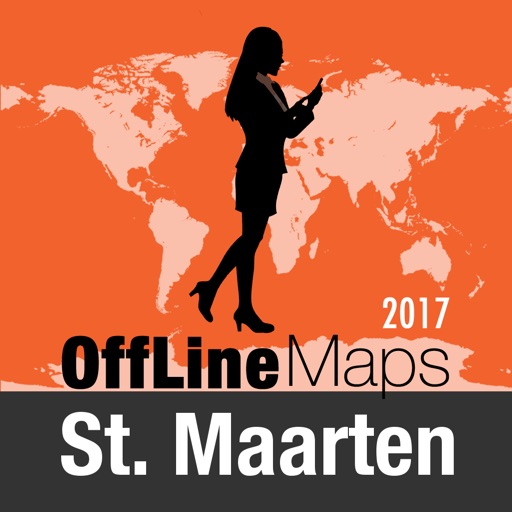 St. Maarten Offline Map and Travel Trip Guide icon