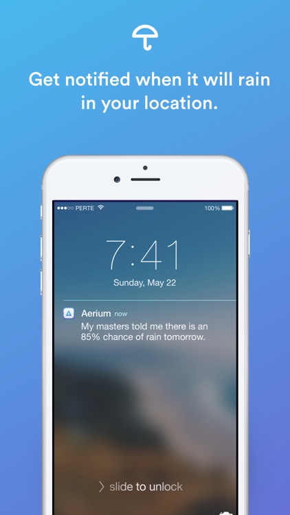 Aerium — Your weather bot.